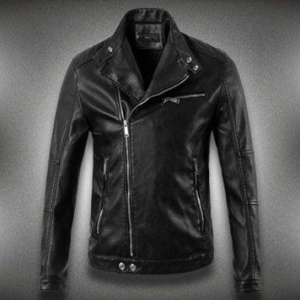 Motorbike leather jacket
